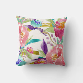 Coussin Aquarelle du jardin
