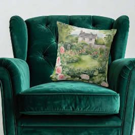 Coussin Aquarelle esthétique Jour de la Saint Patrick irla