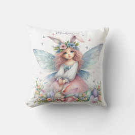 Coussin Aquarelle Fleur de printemps de Pâques