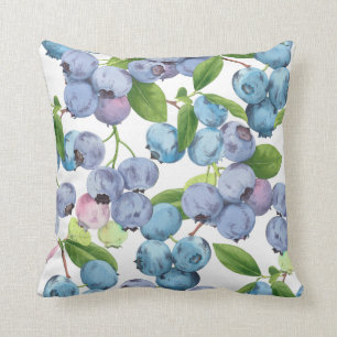 Coussin Aquarelle Grand Blueberry
