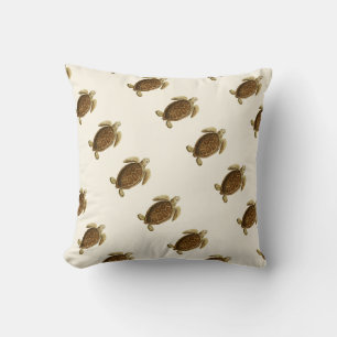 Coussin Aquarelle Nautique Vintage Personnalisée