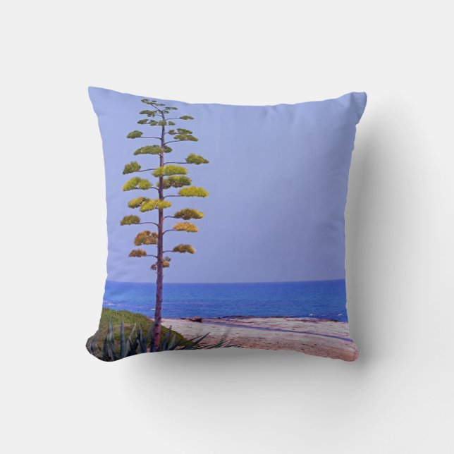 Coussin Arbre d'agave - (Recto)