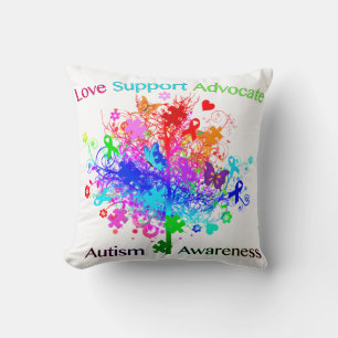 Coussin Arbre d'autisme dans le spectre