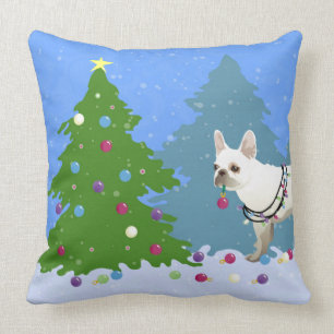 Coussin Arbre de décoration pour chien de taureau français