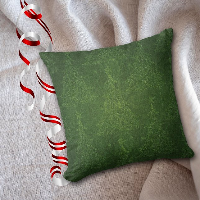 Coussin Arbre de Noël vert désorganisé (Créateur téléchargé)