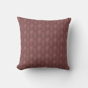 Coussin Arbres bleus en dentelle sur le rouge des cimetièr