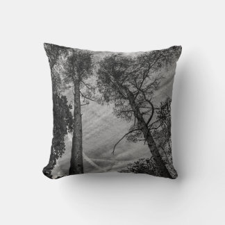 Coussin Arbres dans l'oreiller à lancer de forêt