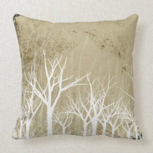 Coussin Arbres nus d'hiver
