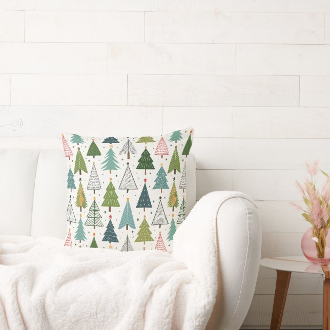 Coussin Arbres rétro (Canapé)