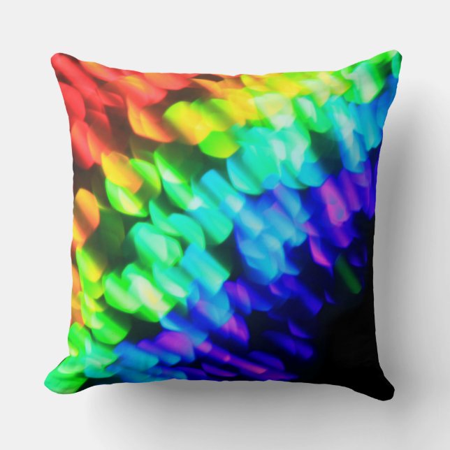 Coussin Arc-en-ciel (Recto)