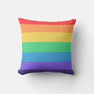 Coussin Arc-en-ciel