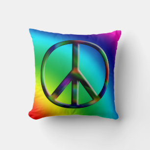 Coussin arc-en-ciel
