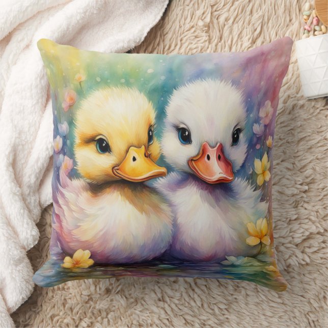 Coussin Arc-en-ciel Canard 2 (Couverture)