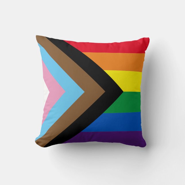 Coussin Arc-en-ciel Lgbtq drapeau de la diversité gay (Recto)