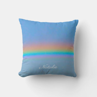 Coussin Arc-en-ciel naturel