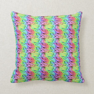 Coussin Arc-en-ciel trouble