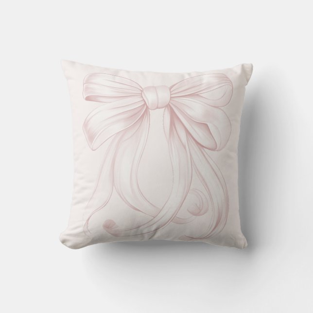 Coussin arc rose (Recto)