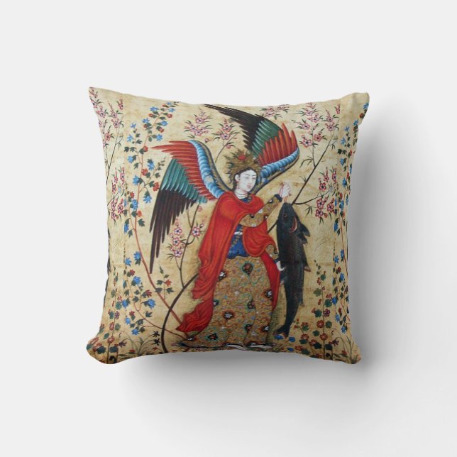 COUSSIN ARCHANGEL RAPHAEL ET PARCHEMENT DE POISSON (Recto)