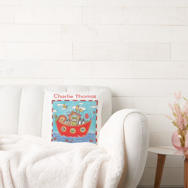 Coussin Arche de Noé personnalisée (Canapé)