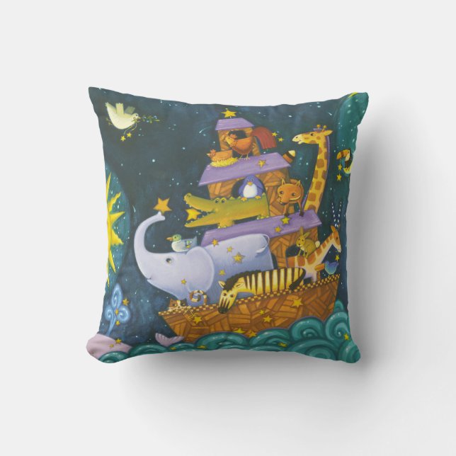 Coussin Arche la nuit (Recto)