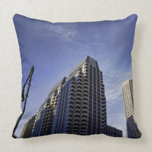 Coussin Architecture de Boston du centre