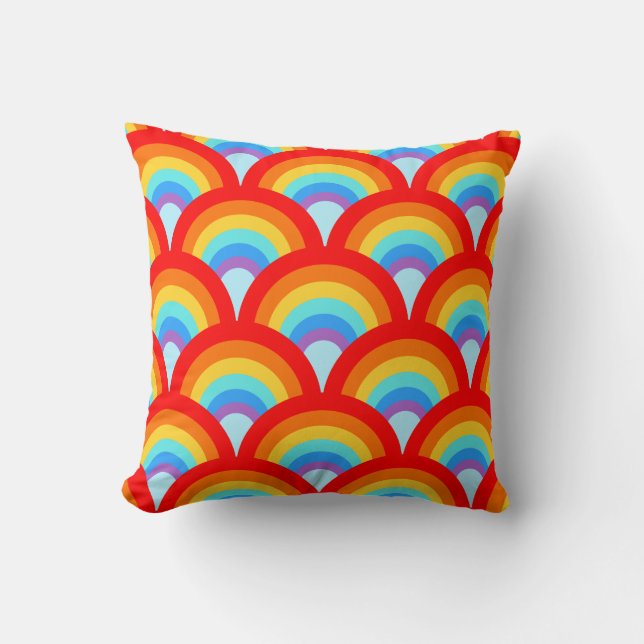 Coussin Arcs-en-ciel (Recto)