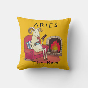 Coussin Aries la constellation d'étoiles du zodiaque de Ra