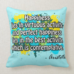 Coussin Aristote
