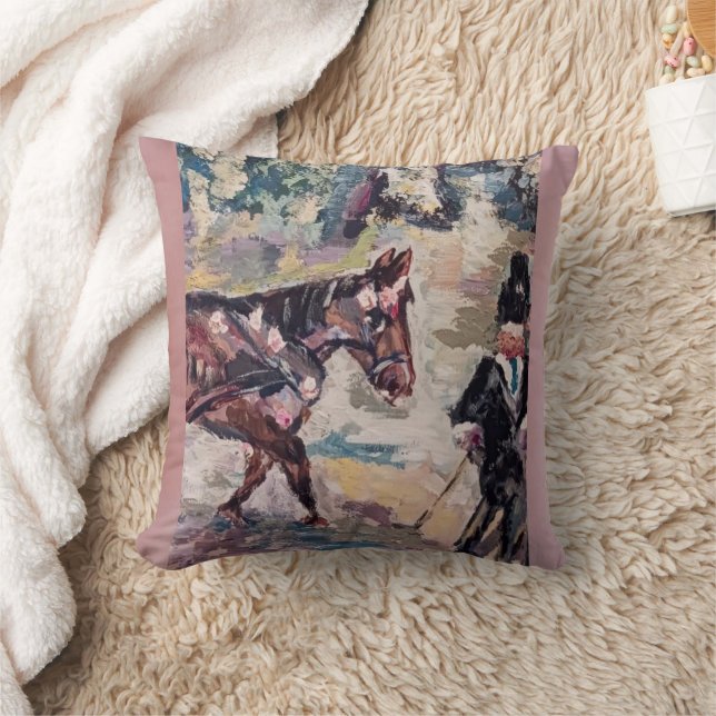 Coussin armoire à cheval de style renoir (Couverture)