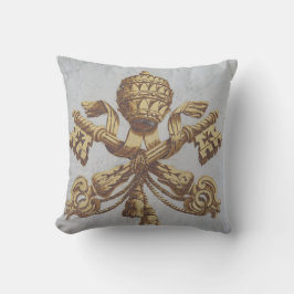 Coussin Armoiries du Vatican (Clés de Saint Pierre)