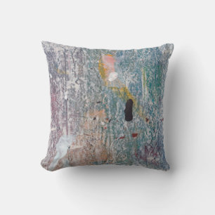 Coussin arrière - plan Abstrait de peinture. Oeuvre en m m