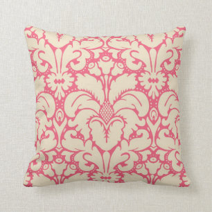 Coussin Arrière - plan baroque 2 de damassé de style