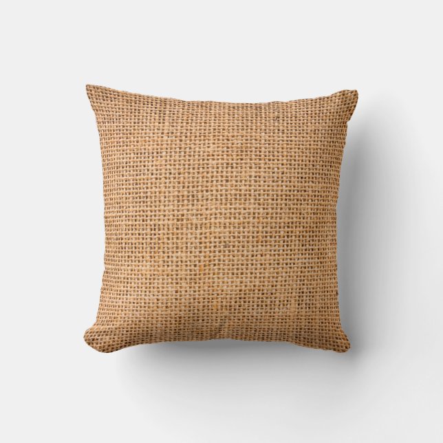 Coussin Arrière - plan Buplap (Recto)
