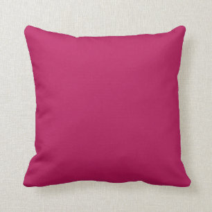 Coussin Arrière - plan couleur Fuchsia Magenta Rose Solid