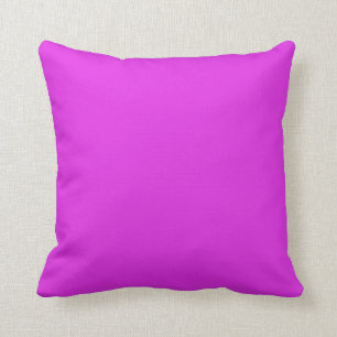 Coussin Arrière - plan couleur violet brillant Magenta
