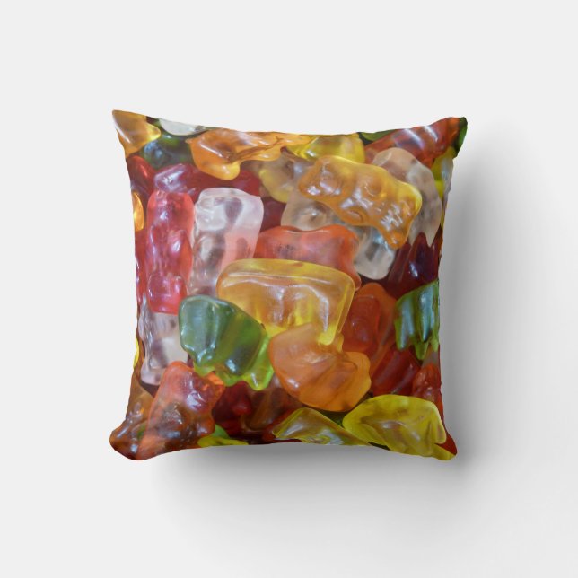 Coussin Arrière - plan de Gummy Bears (Recto)