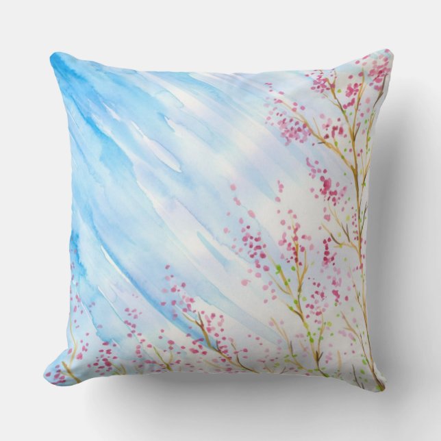 Coussin Arrière - plan de nature (Recto)