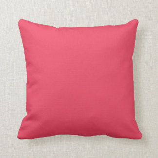 Coussin Arrière - plan Saumon de néon personnalisé rose co