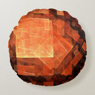 Coussin arrondi Abstrait de fenêtre