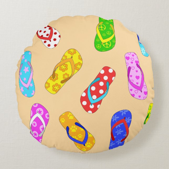 Coussin arrondi de Motif de rotation de l'inclinai (Devant)