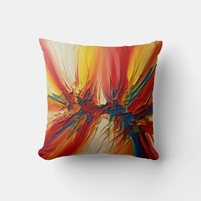 Coussin art Abstrait (Recto)