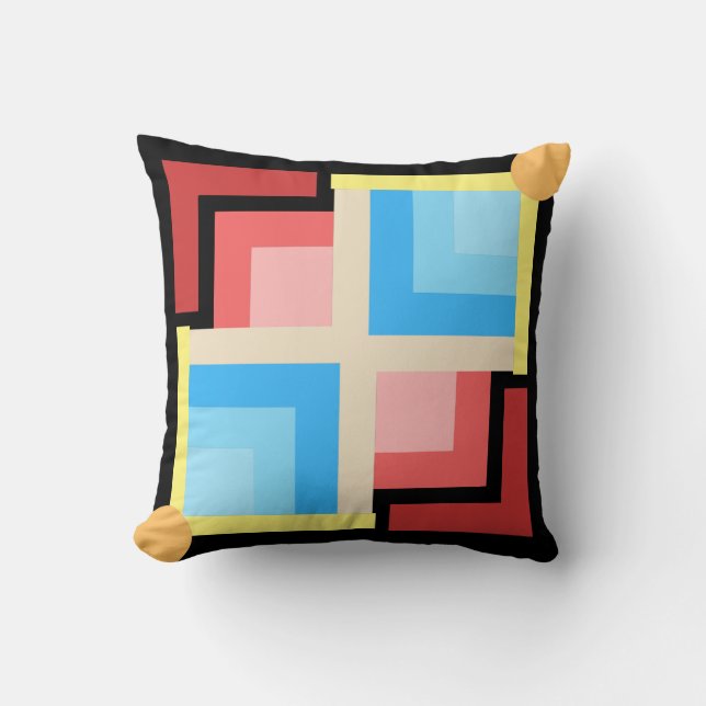 Coussin Art Abstrait (Recto)
