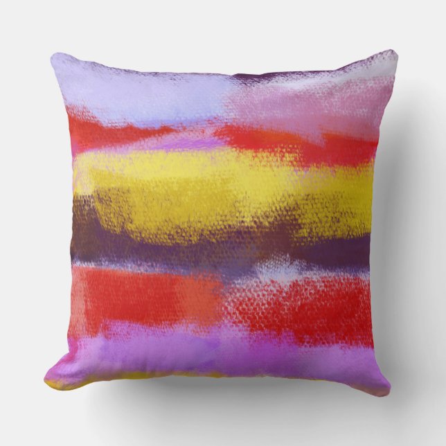 Coussin Art Abstrait | Peinture Abstraite 38 (Recto)