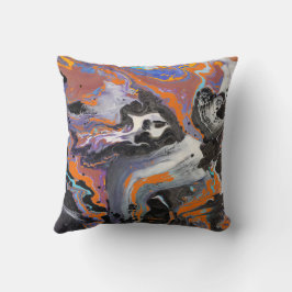 Coussin Art Abstrait pour Halloween