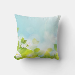 Coussin Art botanique verdoyant de rêve