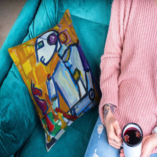 COUSSIN ART CLASSIQUE AVEC UN TWIST ROBOTIQUE