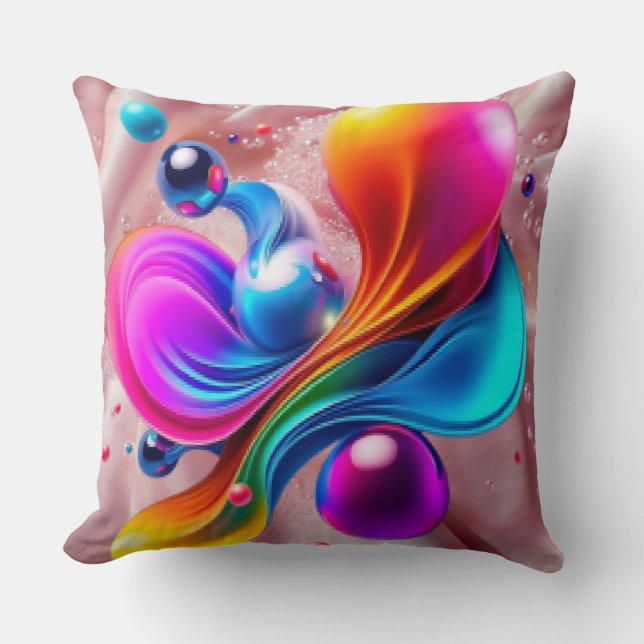 Coussin Art Coloré  (Recto)