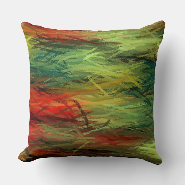 Coussin Art couleur Abstrait #25 (Recto)
