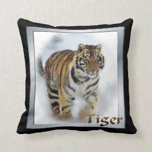 Coussin Art d'amants de tigre