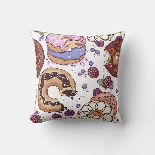 Coussin Art de beignet (Recto)